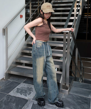 ブラウン モデル：159cm F着用