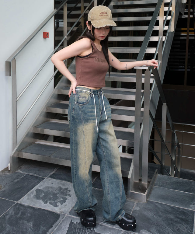 ブラウン モデル：159cm F着用