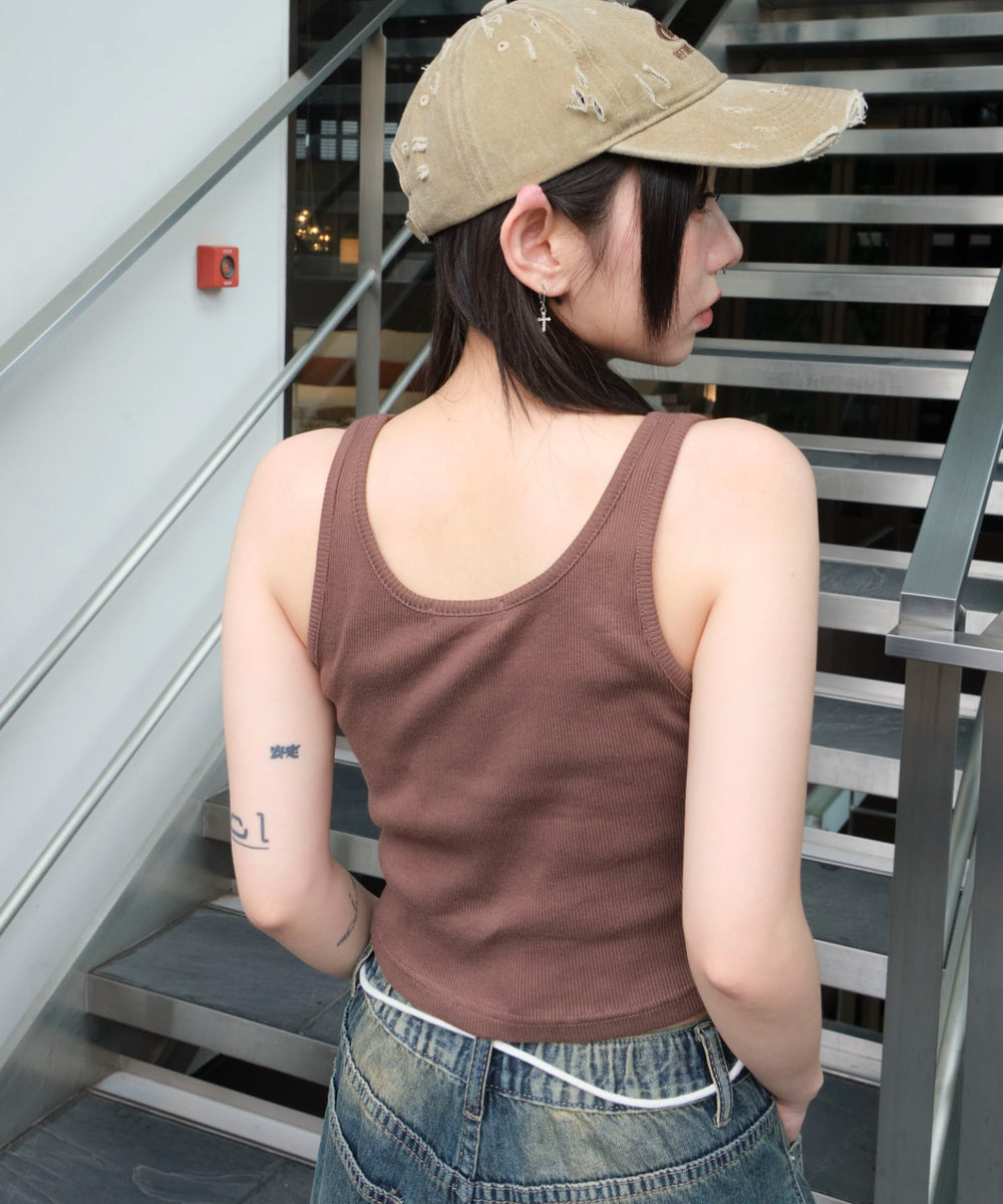 ブラウン モデル：159cm F着用