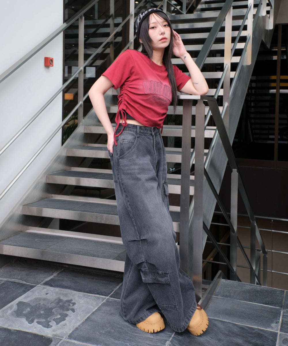 レッド モデル：159cm F着用