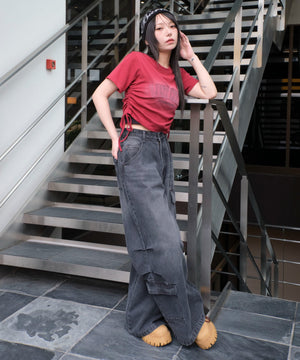 レッド モデル：159cm F着用