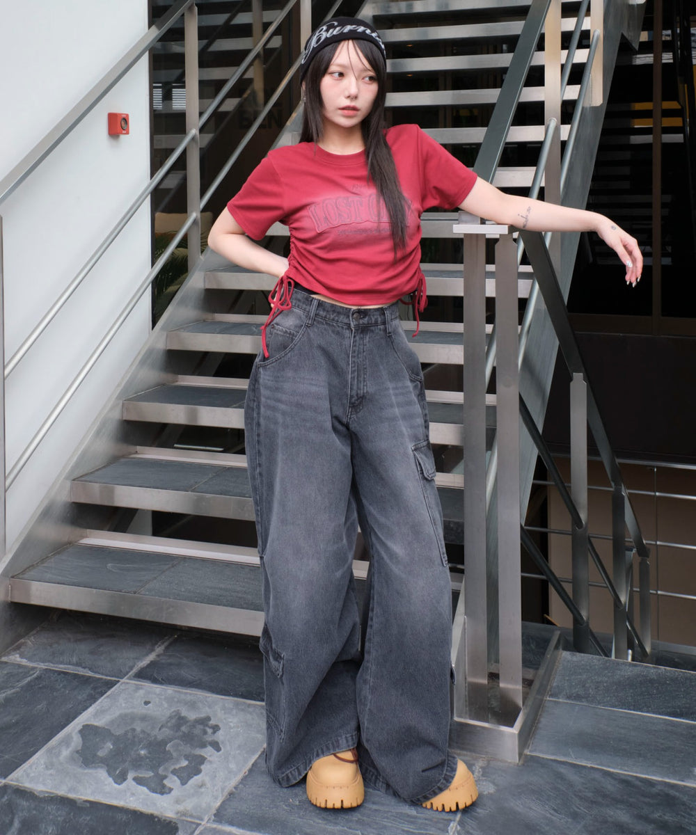 レッド モデル：159cm F着用