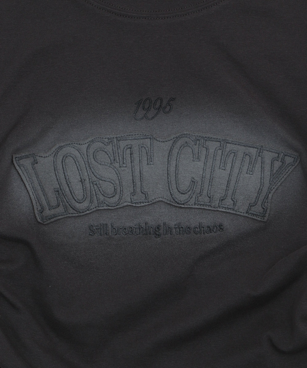 スプレーロゴドロストちびT