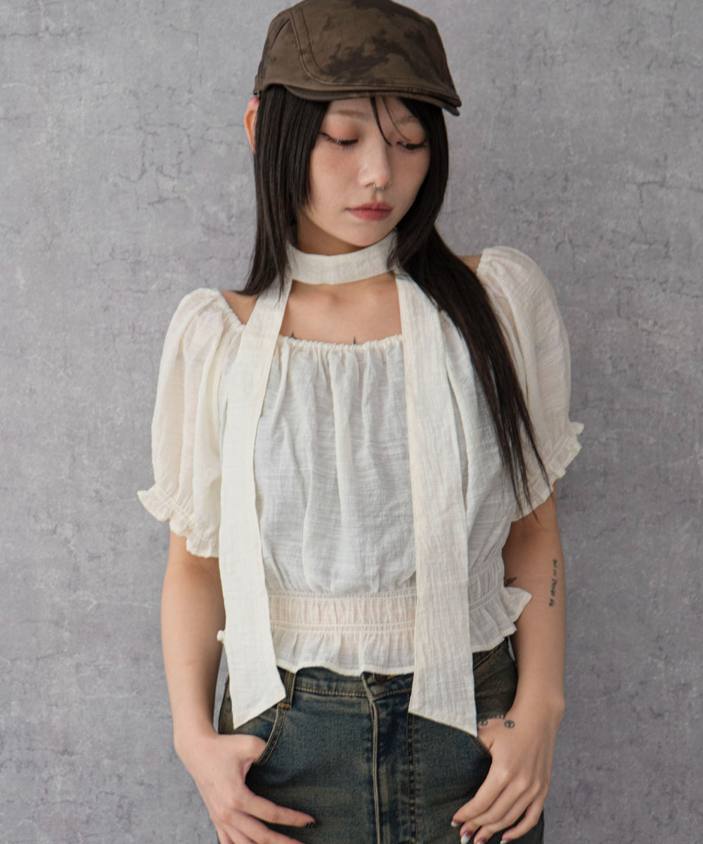 ホワイト モデル：159cm F着用