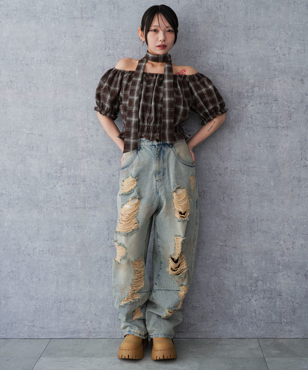 柄1 モデル：159cm F着用