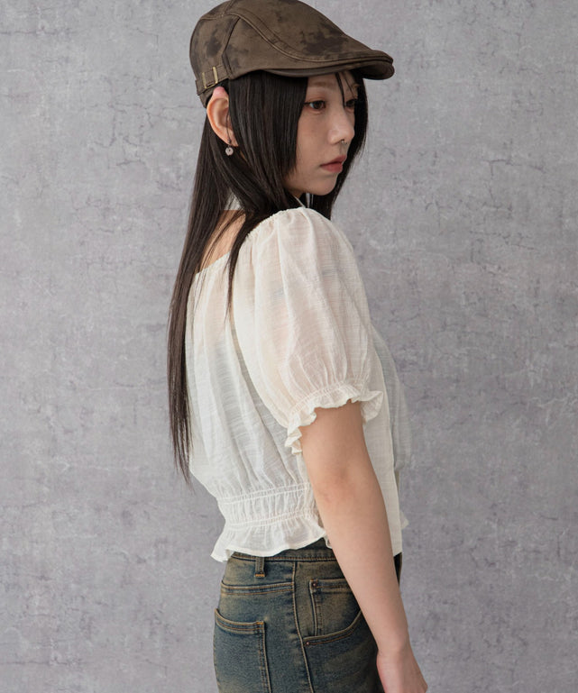 ホワイト モデル：159cm F着用