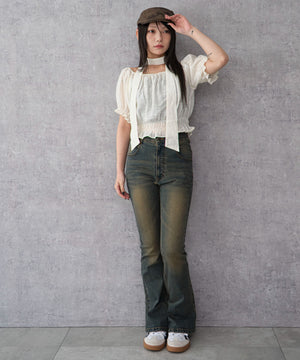 ホワイト モデル：159cm F着用