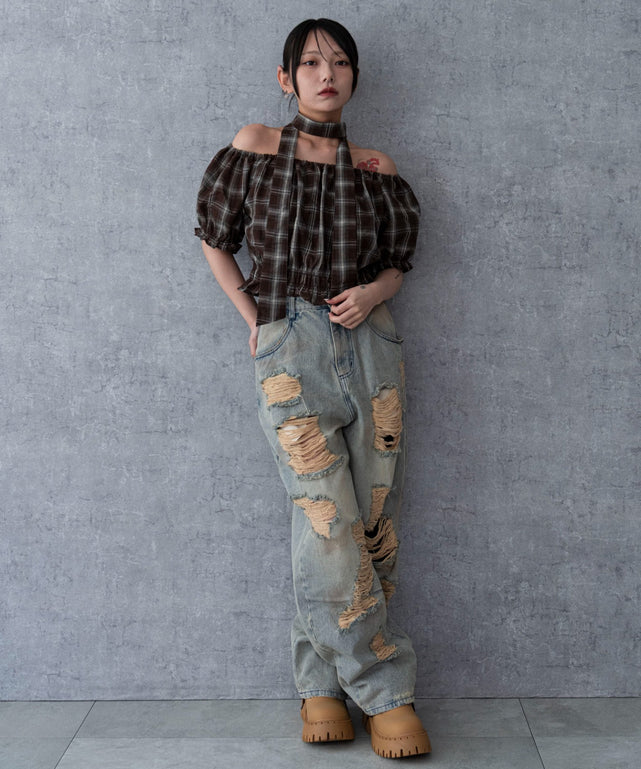 柄1 モデル：159cm F着用