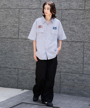 ブラックストライプ モデル：175cm L着用