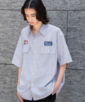 ブラックストライプ モデル：175cm L着用