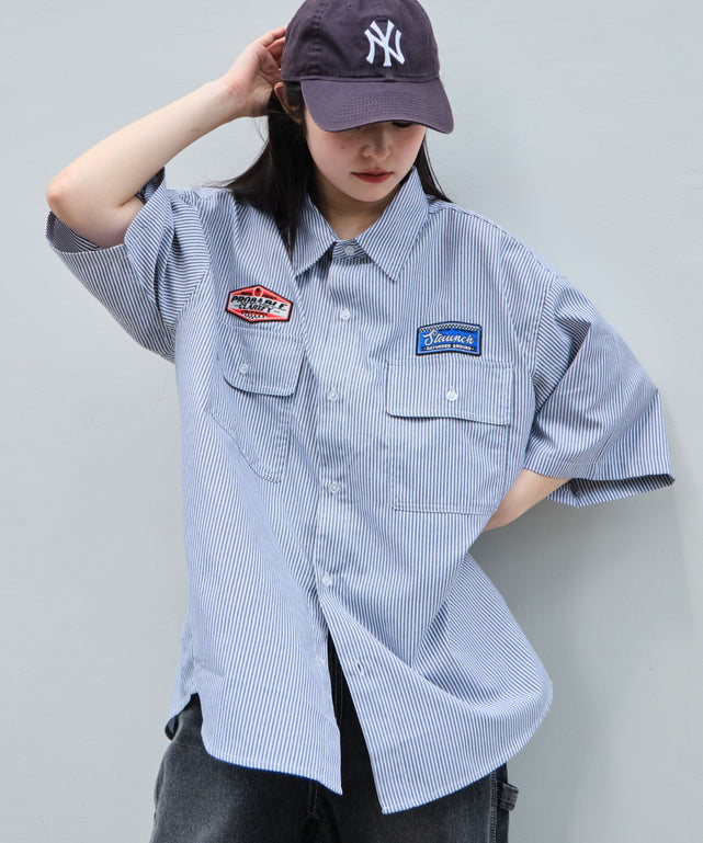 ブラックストライプ モデル：160cm L着用