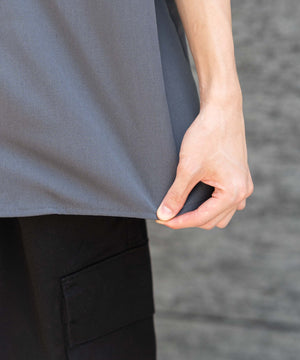 刺繍ロゴツイルワークシャツ