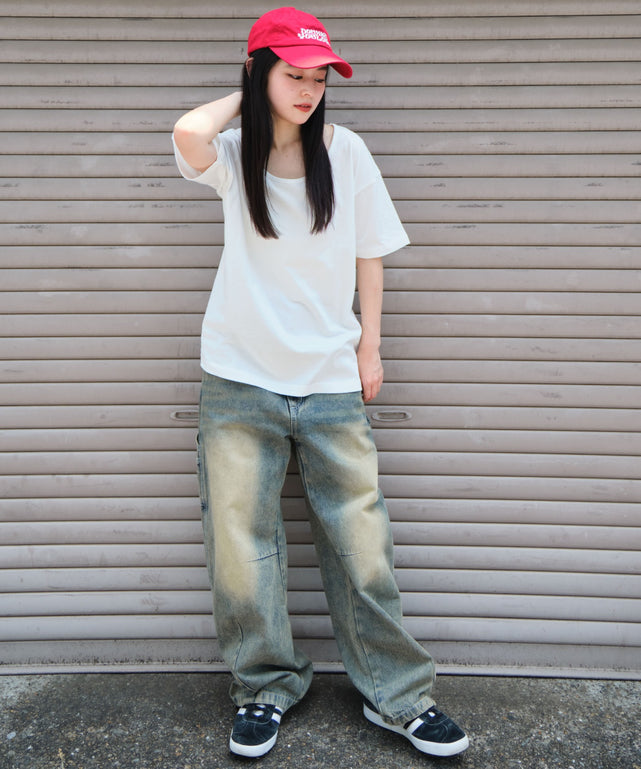 ホワイト モデル：160cm M着用