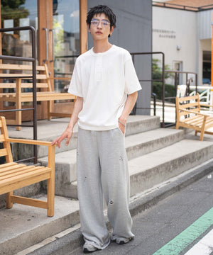 ホワイト　モデル：180㎝　L着用