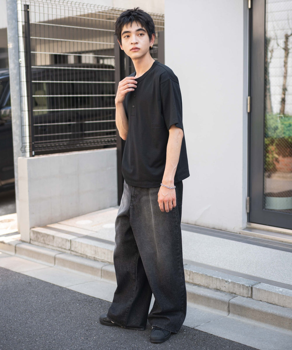 ブラック　モデル：180㎝　L着用