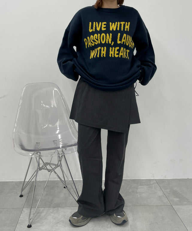 ネイビー モデル：155cm F着用