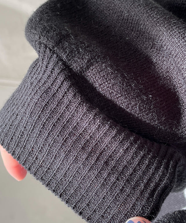 グラフィックBIGニットプルオーバー