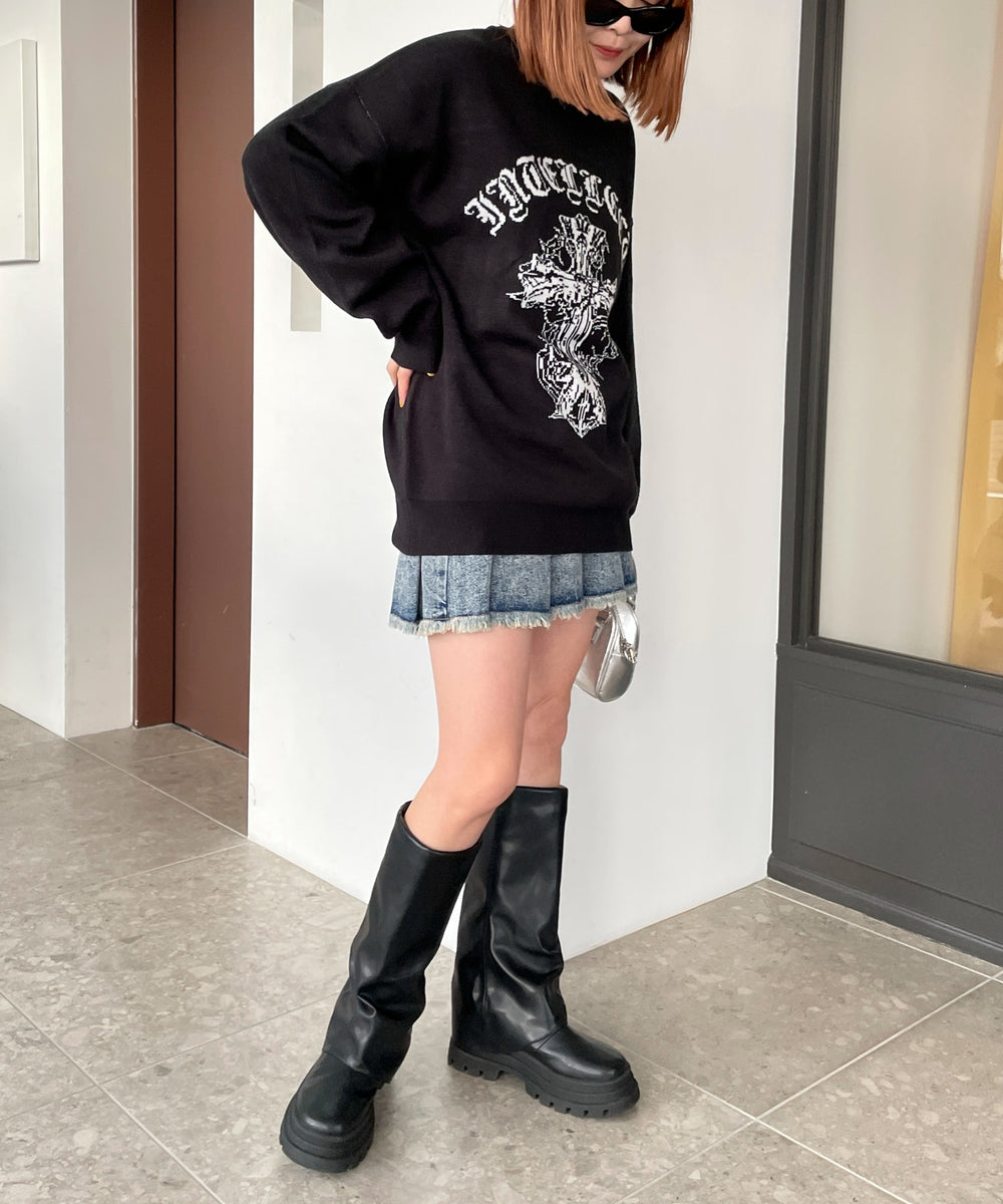 柄5 モデル：155cm F着用