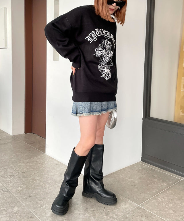 柄5 モデル：155cm F着用