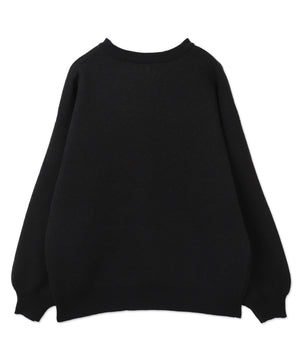 グラフィックBIGニットプルオーバー