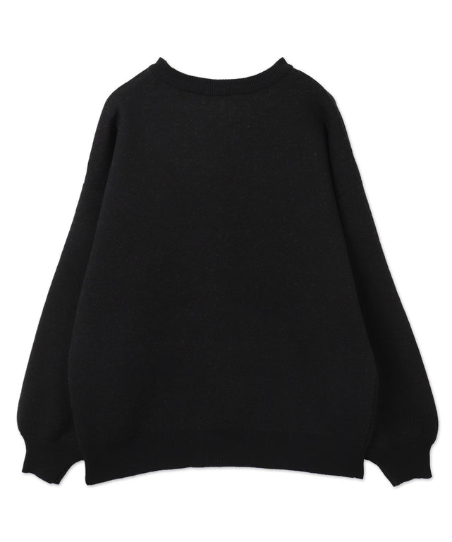 グラフィックBIGニットプルオーバー
