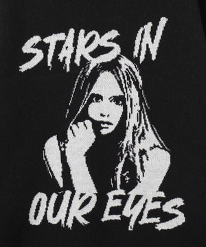 グラフィックBIGニットプルオーバー