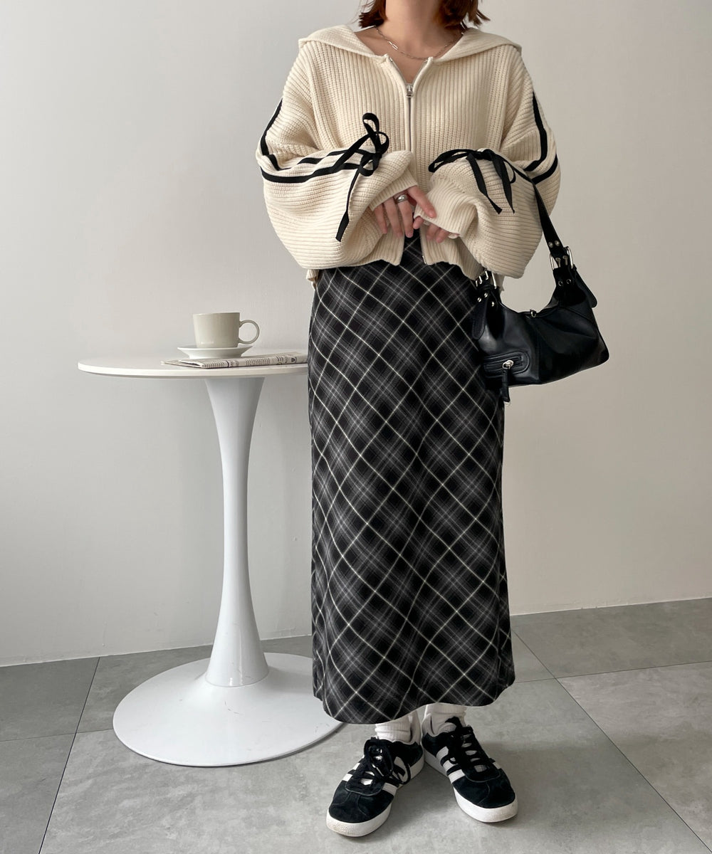 ホワイトアイボリー モデル：155cm F着用