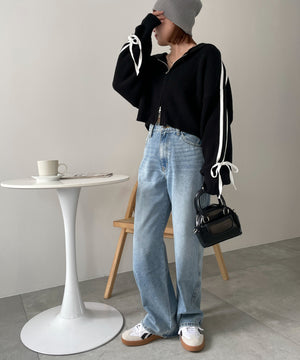 ブラック モデル：155cm F着用