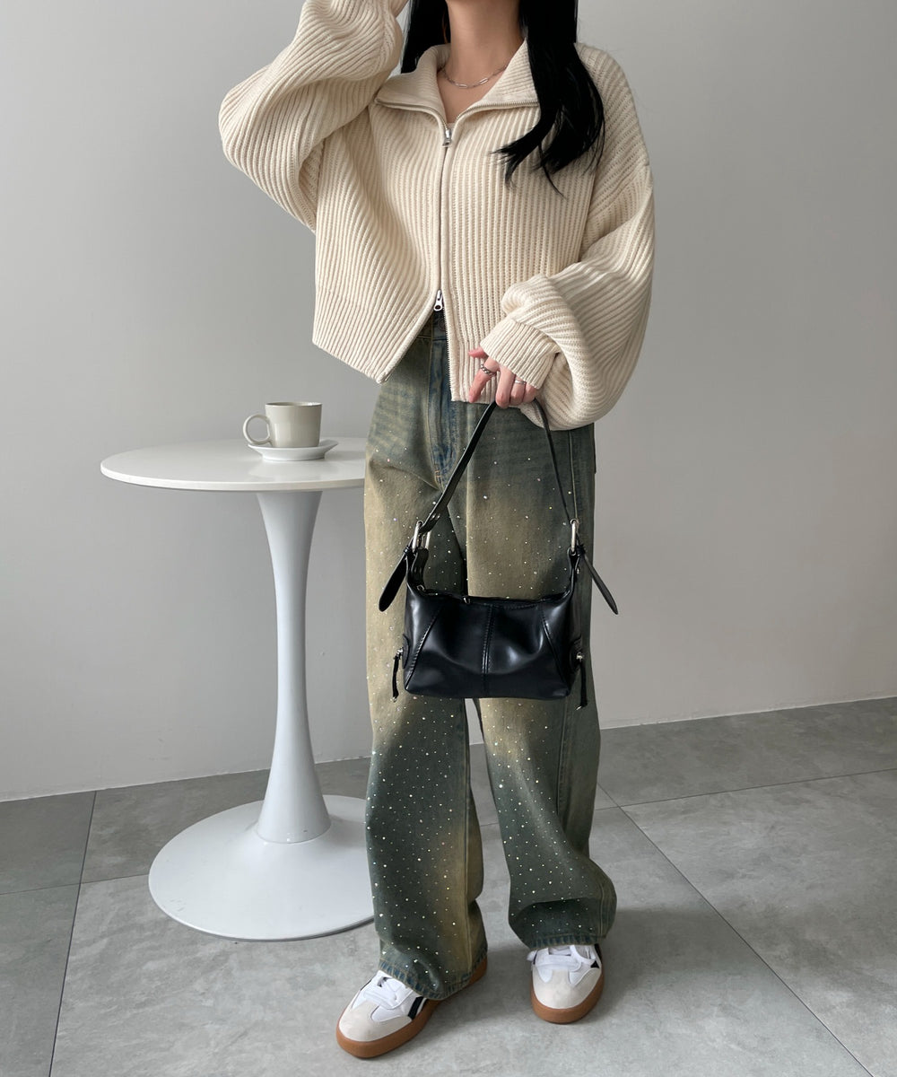 ホワイトアイボリー モデル：155cm F着用