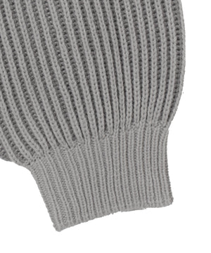 ダブルジップショートニットブルゾン