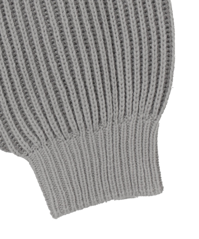 ダブルジップショートニットブルゾン