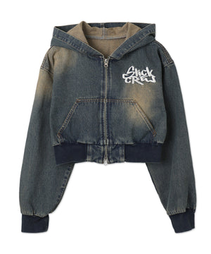 デニム中濃加工