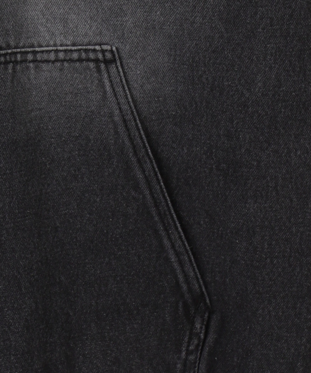 ヴィンテージウォッシュBIGフードブルゾン