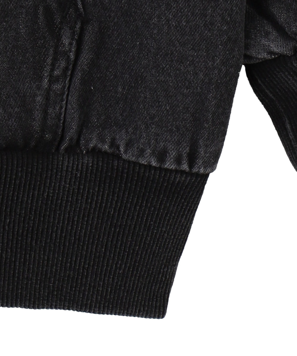 ヴィンテージウォッシュBIGフードブルゾン