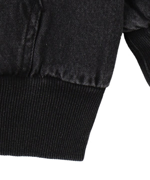 ヴィンテージウォッシュBIGフードブルゾン