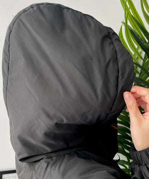 リボンフードブルゾン