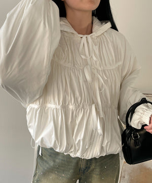 ホワイト モデル：155cm F着用