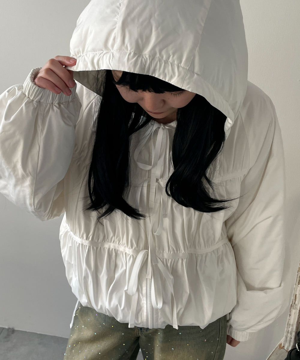 ホワイト モデル：155cm F着用