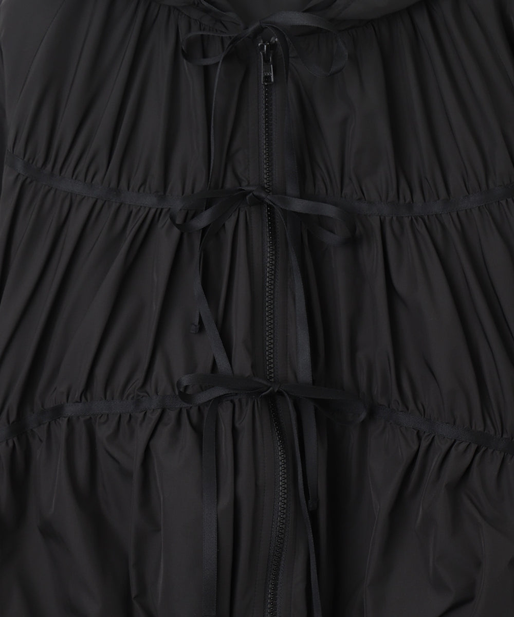 リボンフードブルゾン