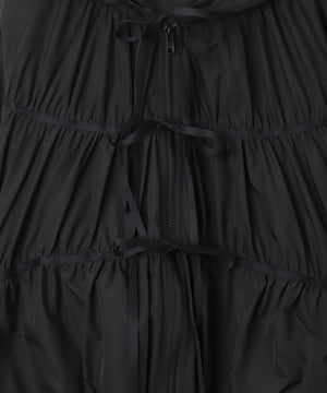 リボンフードブルゾン