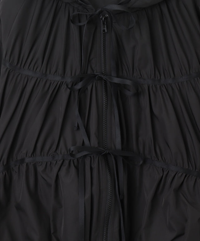 リボンフードブルゾン