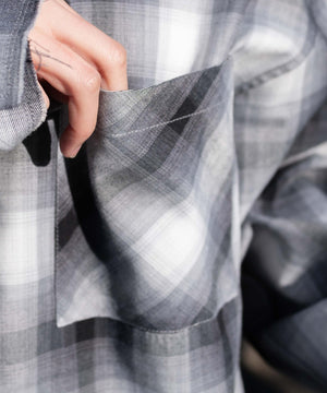 チェックBIGシャツ