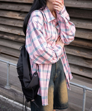 ピンク モデル：155cm F着用