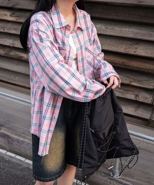 ピンク モデル：155cm F着用