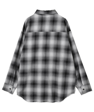 チェックBIGシャツ