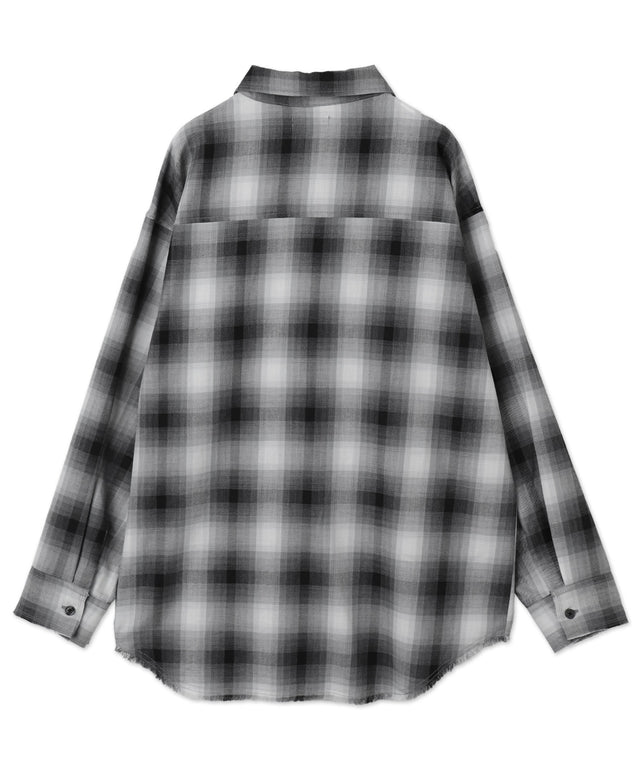 チェックBIGシャツ