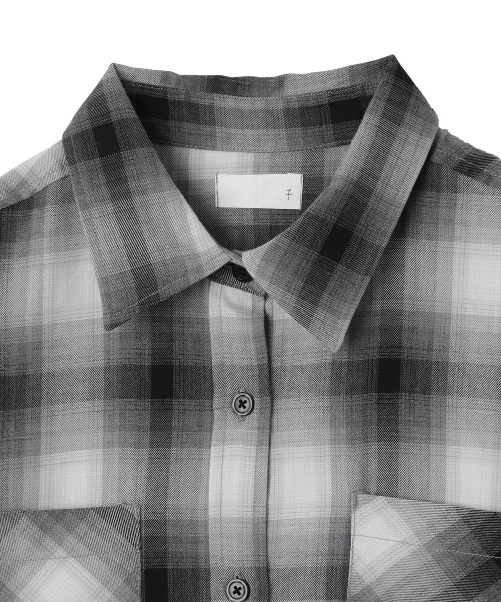 チェックBIGシャツ