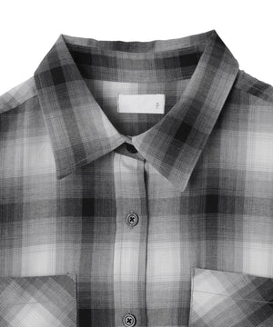 チェックBIGシャツ