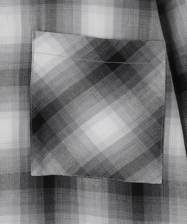 チェックBIGシャツ