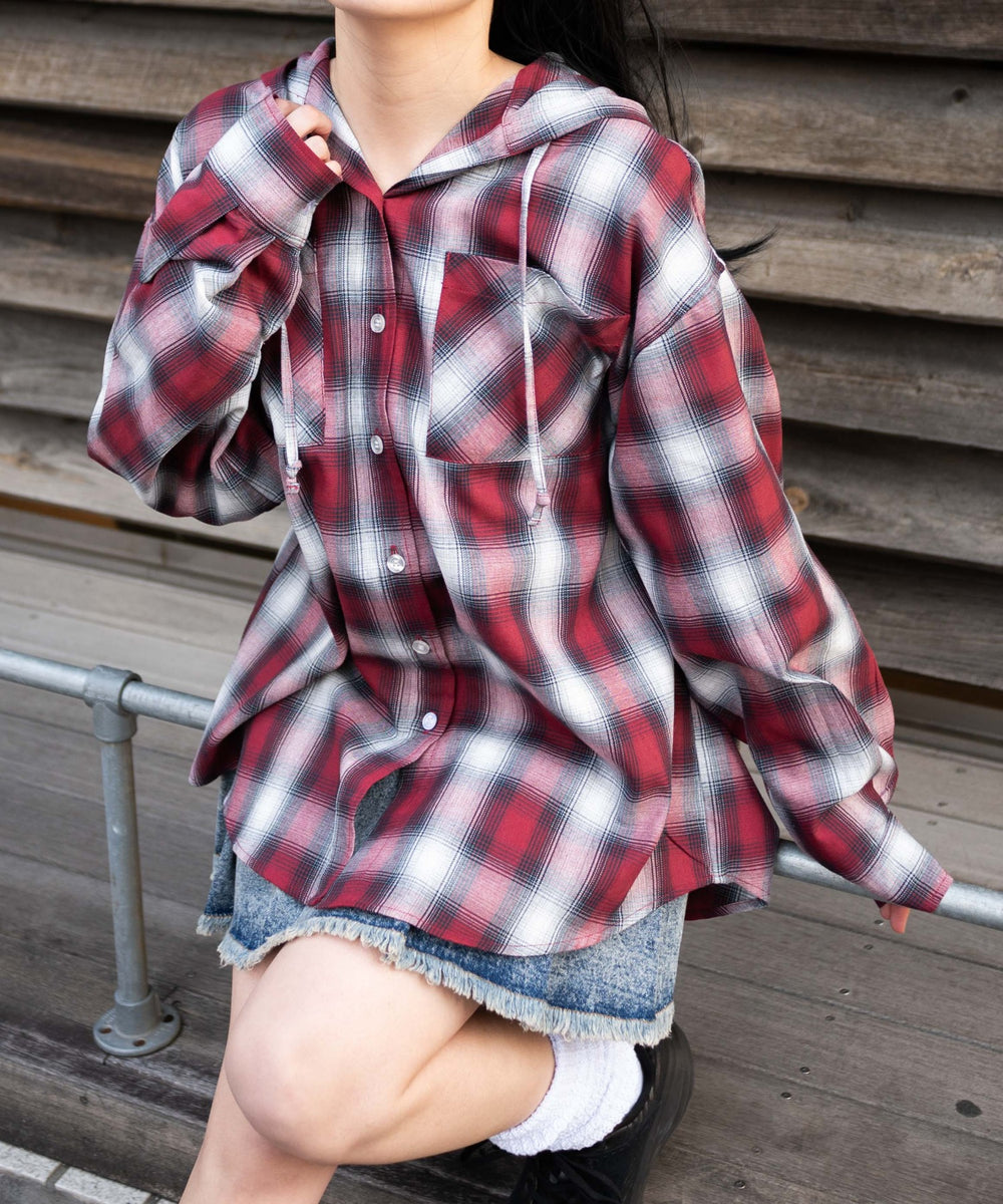 レッド モデル：155cm F着用